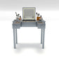 Vanity Table With LED Lights, Flip-Top Mirror And 2 Drawers, Jewelry Storage - Furniture Home Direct