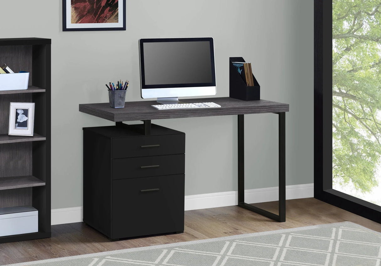 Computer Desk For Home Office, Left, Right Set - Up, Ample Storage Drawers - Furniture Home Direct