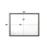 Jehoram - Mirror - Gray - Furniture Home Direct