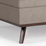 Owen - Multifunctional Square Coffee Table Storage Ottoman - Furniture Home Direct