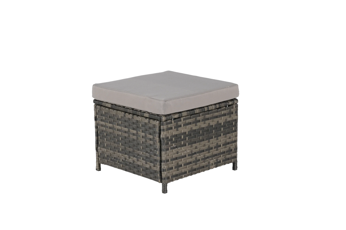 7 Piece Patio Set - Gray - Furniture Home Direct