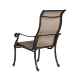 Round 51.9" Long Aluminum Dining Set - Furniture Home Direct
