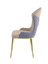 Caolan Lavender - Side Chair (Set of 2) - Tan / Gold - Furniture Home Direct