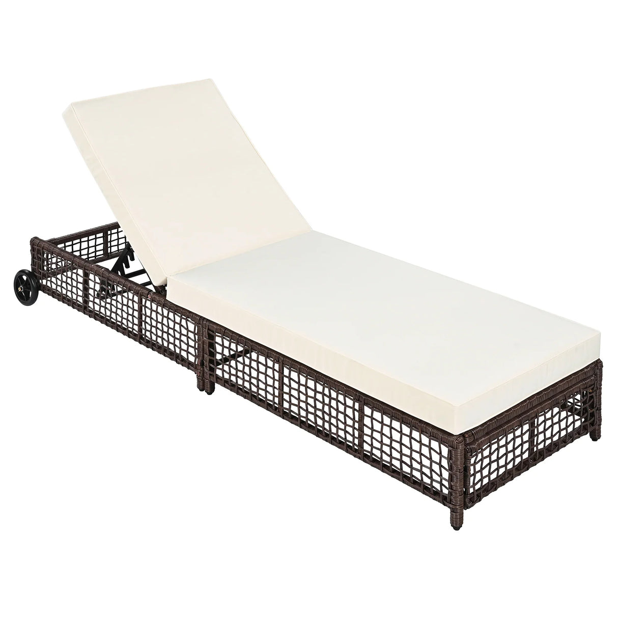 Outdoor Lounge Chair - Beige - Furniture Home Direct