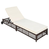 Outdoor Lounge Chair - Beige - Furniture Home Direct