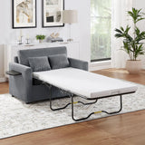 Sleeper Sofa With Foldable Mattress, USB Ports, Side Table & Storage Pocket - Furniture Home Direct