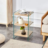 Modern 3 Layer Bedside Cabinet With Storage Function - Furniture Home Direct