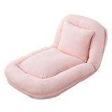 Contemporary Folding Sofa Chair With 5 Adjustable Positions For Gaming, Meditation, And Relaxation - Furniture Home Direct