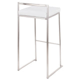 Fuji - Contemporary And Elegant Design Stackable Barstool - Furniture Home Direct