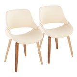 Fabrico - Mid Century, Modern Dining Chair (Set of 2) - Furniture Home Direct