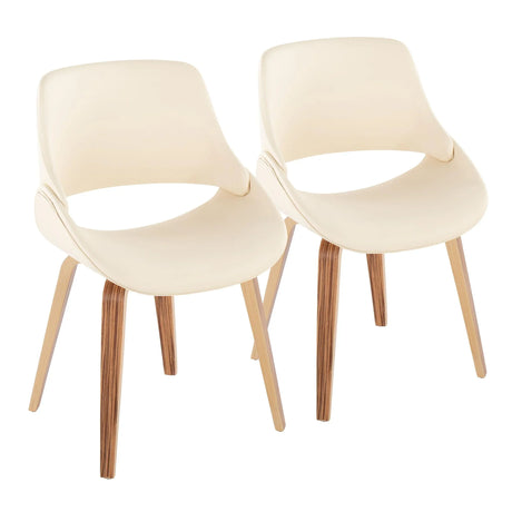 Fabrico - Mid Century, Modern Dining Chair (Set of 2) - Furniture Home Direct