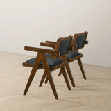Athena - Dining Chair (Set of 2) - Black / Brown - Furniture Home Direct