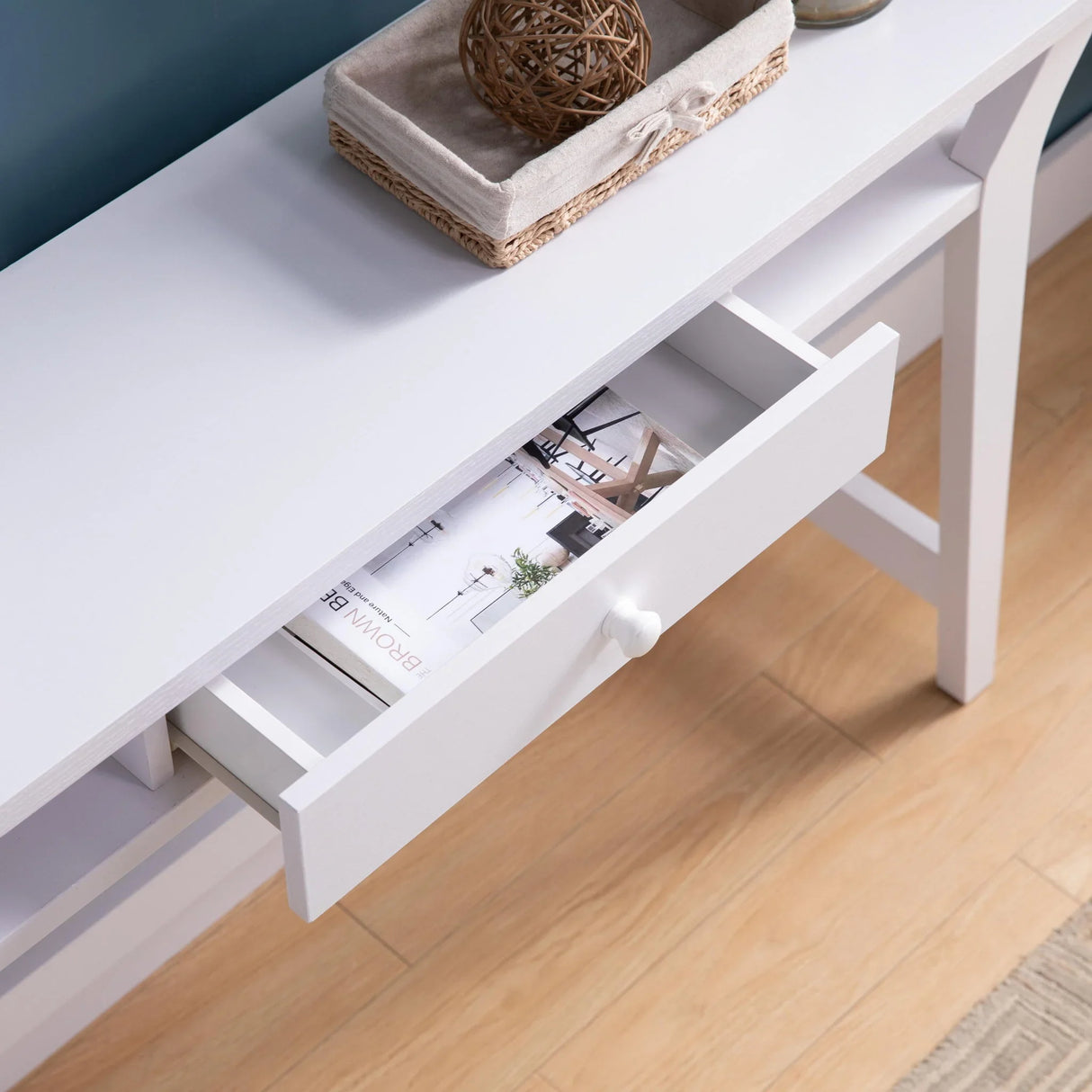 Home Hallway Console Table With Drawer - Furniture Home Direct