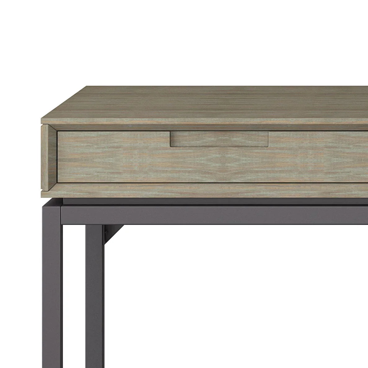 Banting - Mid Century Wide Desk, Handcrafted - Furniture Home Direct