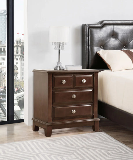 Ashford - Nightstand - Cappuccino - Furniture Home Direct
