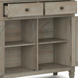 Connaught - Entryway Storage Cabinet - Distressed Gray - Furniture Home Direct
