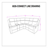 Sectional Sofa With Recline And Storage - Furniture Home Direct
