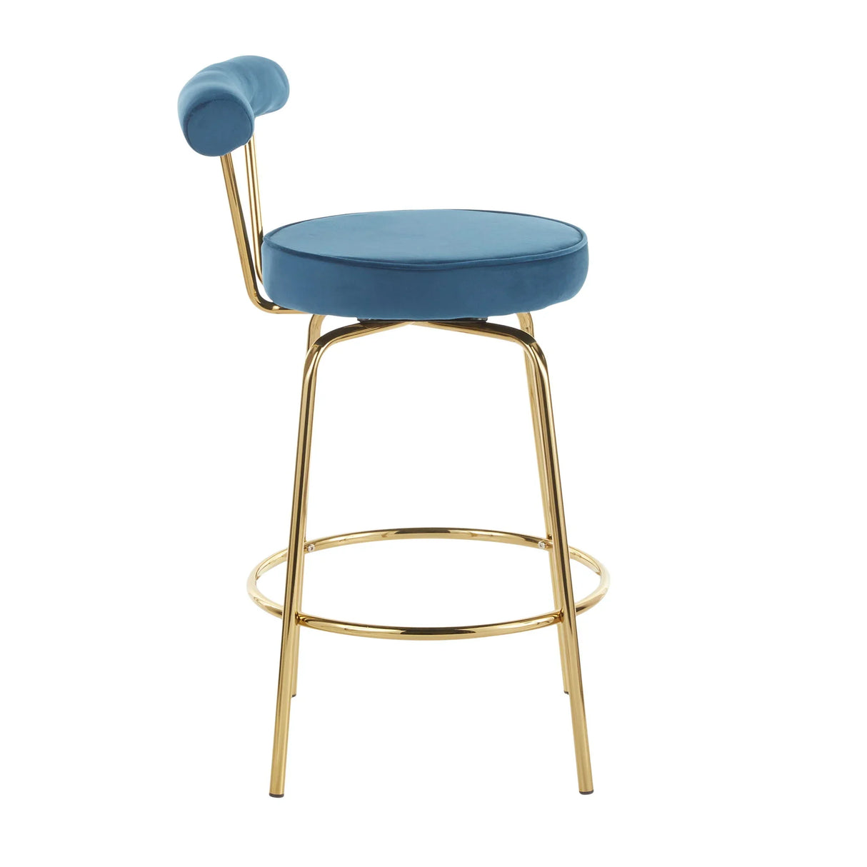 Rhonda - Glam Counter Stool (Set of 2) - Furniture Home Direct