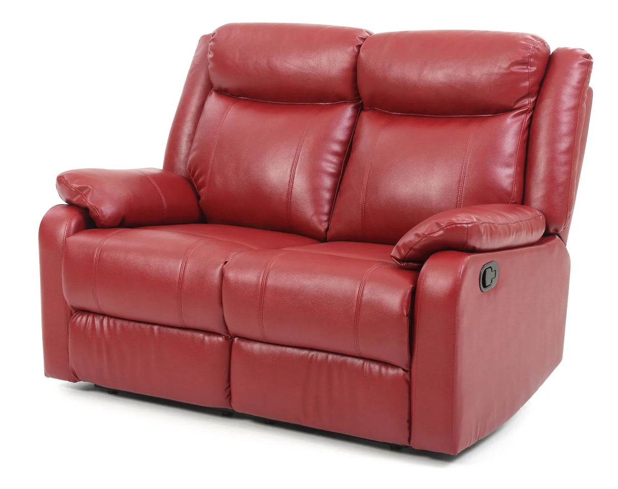 Stylish Reclining Loveseat For Two - Furniture Home Direct