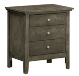 Hammond - 3 Drawer Nightstand - Furniture Home Direct