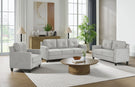 Horatio - Chenille 3 Piece Living Room Set - Furniture Home Direct