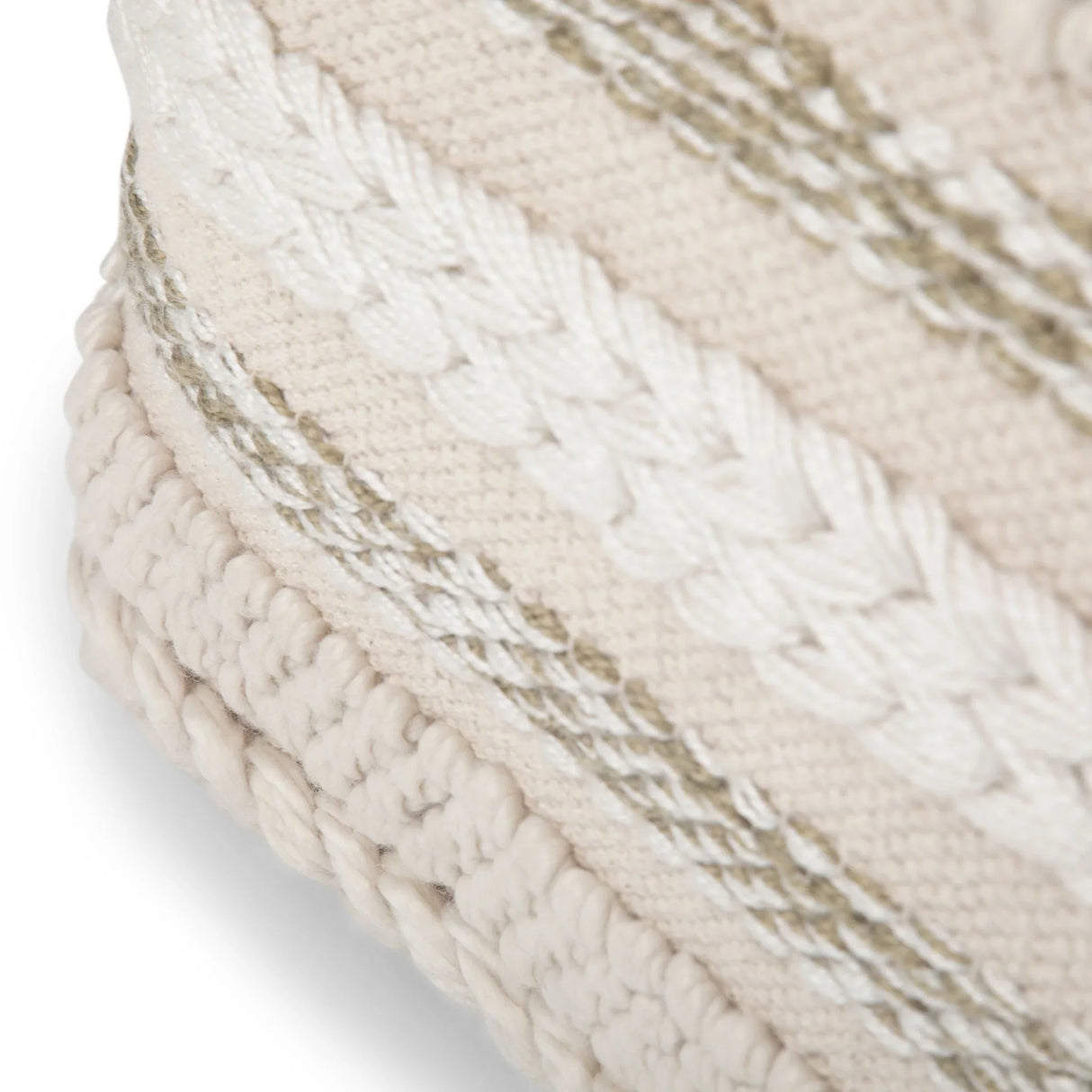 Sommer - Handcrafted Square Pouf - Furniture Home Direct