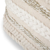 Sommer - Handcrafted Square Pouf - Furniture Home Direct