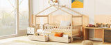House Bed With 2 Drawers - Furniture Home Direct