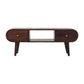 Solid Wood Circular TV Unit - Furniture Home Direct