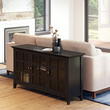 Acadian - Wide Storage Cabinet Handcrafted - Furniture Home Direct