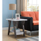 Compact Modern 2 Tier End Table - Furniture Home Direct