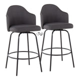 Ahoy - Contemporary Fixed Height Counter Stool (Set of 2) - Furniture Home Direct