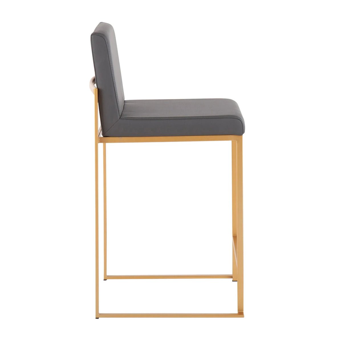 Fuji - Contemporary High Back Stylish Counter Stool - Furniture Home Direct