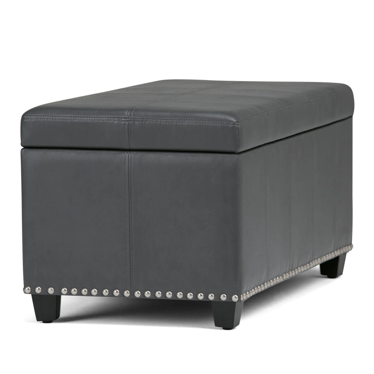 Amelia - Transitional Storage Ottoman Bench - Furniture Home Direct