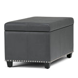 Amelia - Transitional Storage Ottoman Bench - Furniture Home Direct