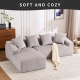 Combined 3 Seater Sofa With 4 Pillows - Furniture Home Direct