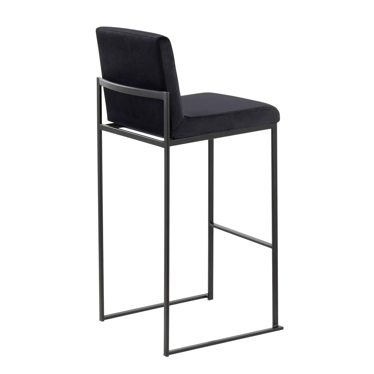 Fuji - Contemporary High Back Barstool Elegant Design - Furniture Home Direct