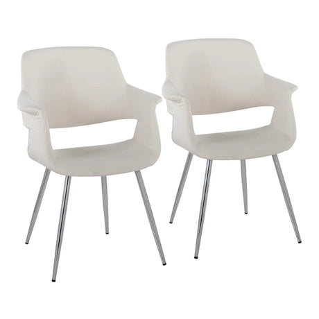 Vintage Flair - Glam / Art Deco Chair (Set of 2) - Furniture Home Direct