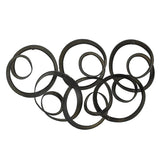 SerethaLeaf Wall Decor - Gold - Furniture Home Direct
