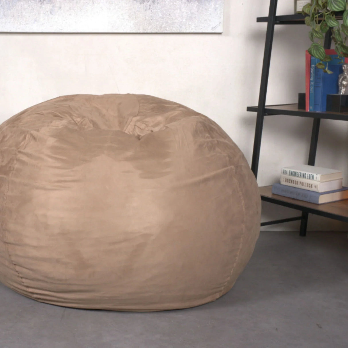Comfortable High Density Shredded Foam Bean Bag Chair With Removable Cover - Furniture Home Direct