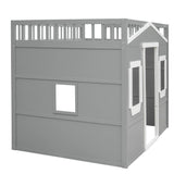 Elegant House Loft Bed With Ladder - Furniture Home Direct