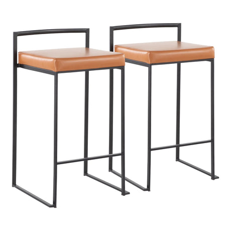 Fuji - Contemporary Style Stackable Counter Stool - Furniture Home Direct
