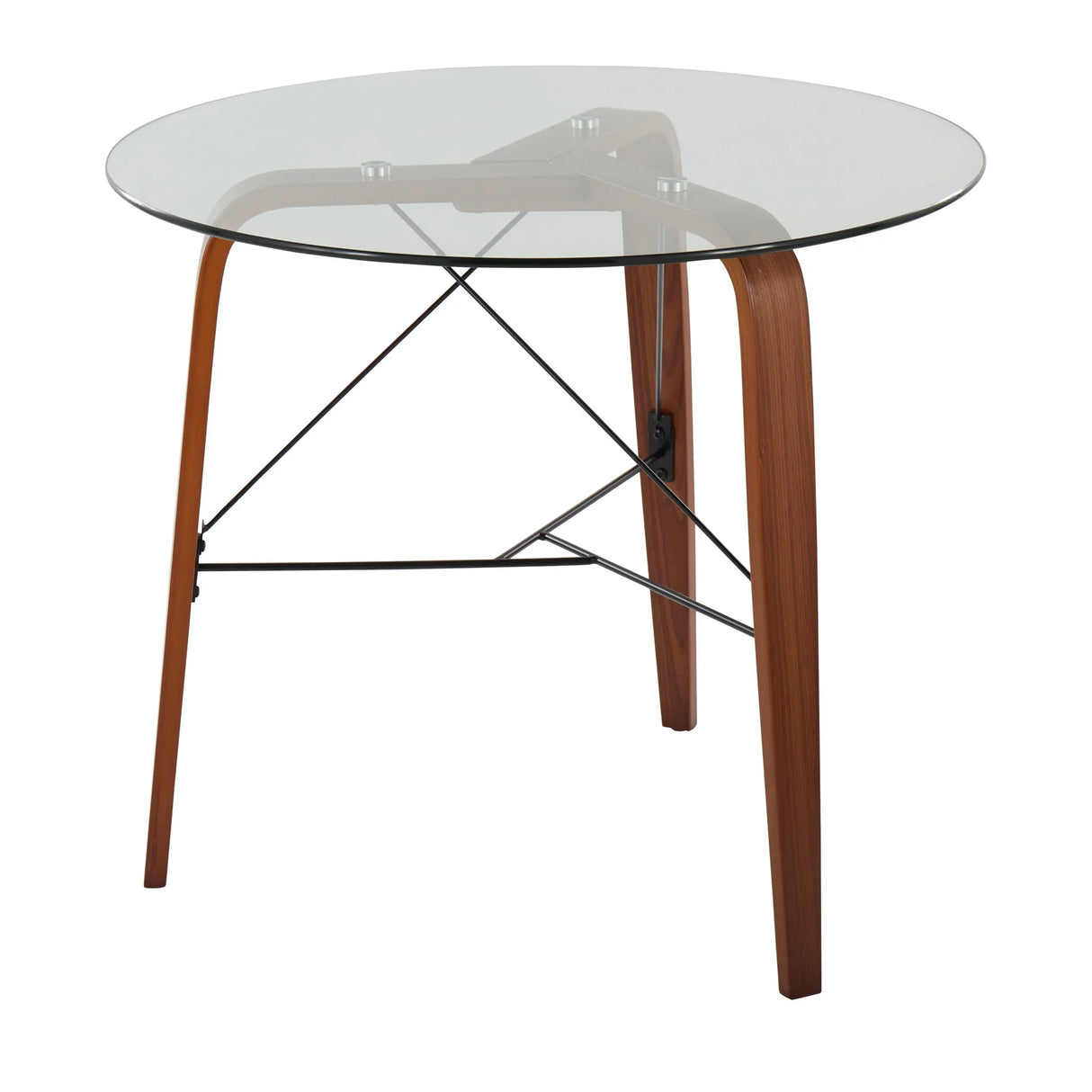 Trilogy - Contemporary Round Dinette Table - Furniture Home Direct