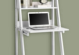 Computer Desk For Home Office, Laptop, Leaning, Storage Shelves - Furniture Home Direct