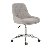 Adjustable And Space-Saving Chair With Golden Electroplated Legs - Furniture Home Direct