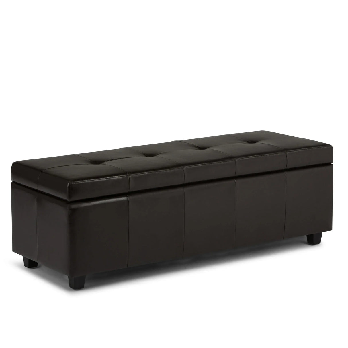 Castleford - Contemporary Storage Ottoman - Furniture Home Direct