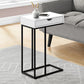 Accent Table, C - Shaped Contemporary & Modern Versatile Design - Furniture Home Direct