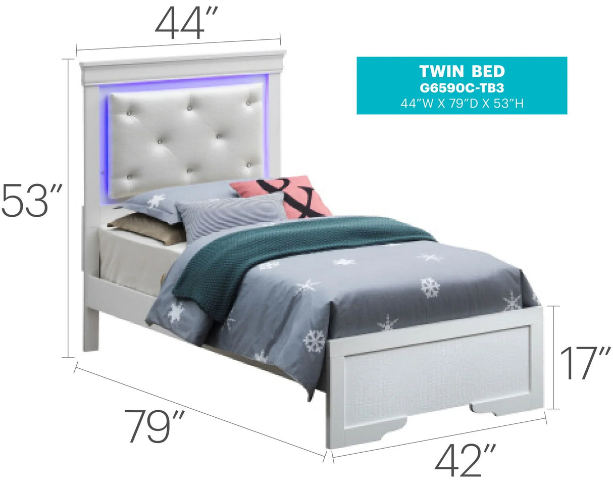 LED Elegant Bed - Furniture Home Direct