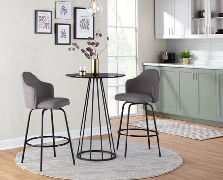 Ahoy - Contemporary Fixed Height Counter Stool (Set of 2) - Furniture Home Direct