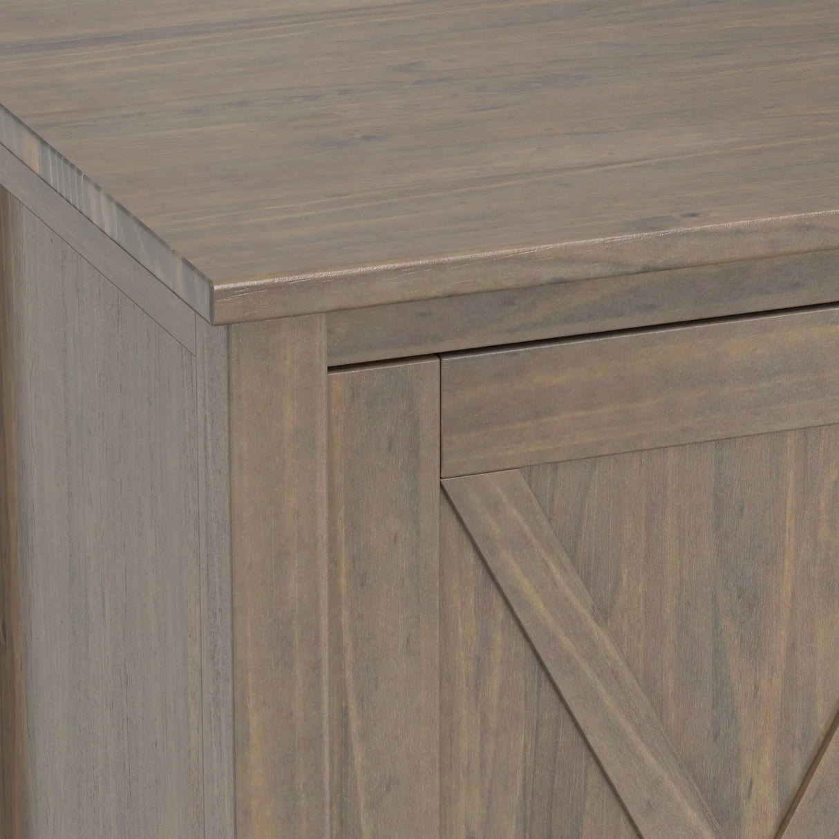 Ela - Medium TV Stand - Smoky Brown - Furniture Home Direct